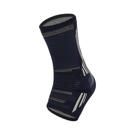 Fotledsstöd Elastiskt silikon Fotledsstöd Fitness Kompression Fotledsskydd för löpning Basket Fotboll Tennis Dark grey L
