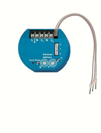 Eltako 31200001 Relé 2 kanaler, IP20, Elfordeling & strømforsyning