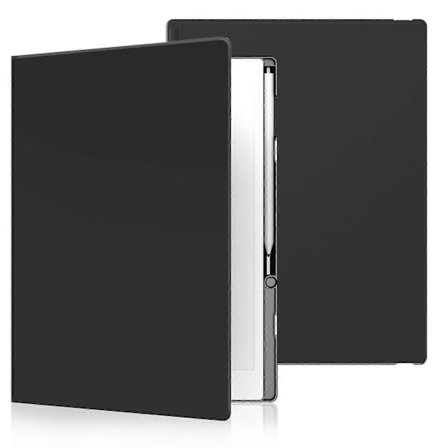 Fodral i bokstil för Remarkable Paper Pro, PC PU-läder, surfplatta med pennhållare, automatisk väckning/viloläge