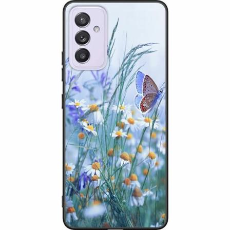 Samsung Galaxy A82 5g Svart Skal Blommor