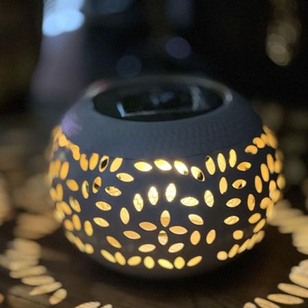 1 stk. Solbordlampe Udendørs - Solcelledrevet LED-lys Desktop