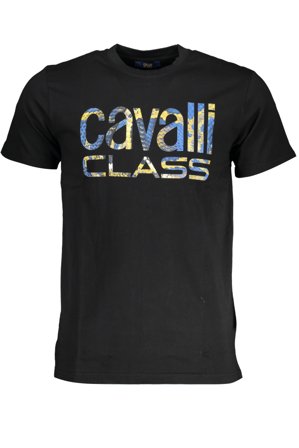 Cavalli Class T-shirt Maniche Corte Uomo Nero