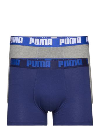 Puma Basic Boxer 2P Boxershorts Blå PUMA