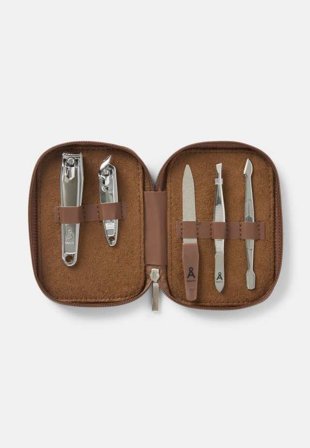 Å BEAUTY Nagelset Presentaskar & set Unisex Brun ONESIZE