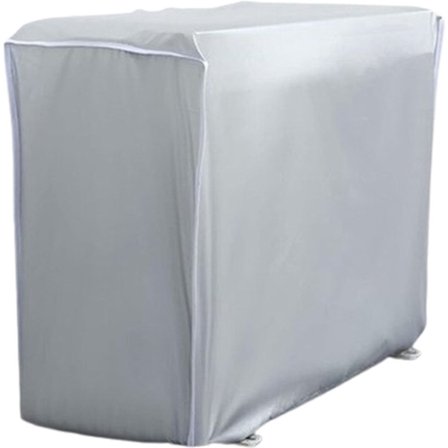 Ilmalämpöpumpun ulkoyksikön suojus, vedenpitävä ilmalämpöpumpun ulkoyksikön suojus, pöly- ja lumisuojattu suojapeite (koko: 86x32x56cm)