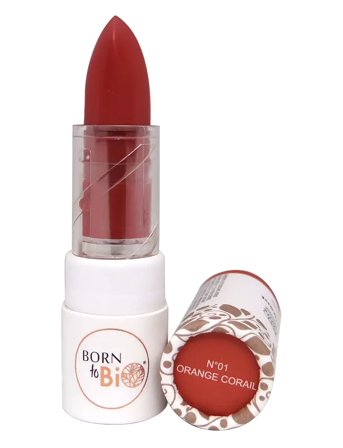 Born to Bio Born To Bio Organic Lipstick - Red - 3.5 g