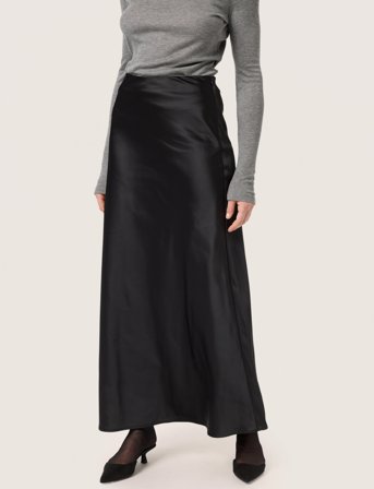 Soaked in Luxury Slanna Skirt - Black - M