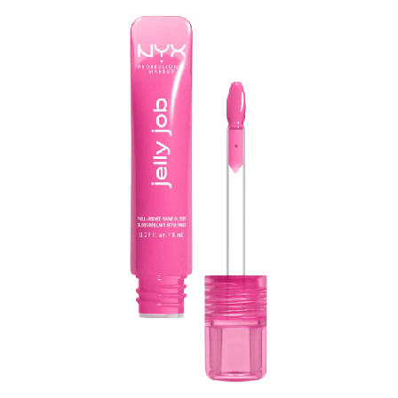 NYX Professional Makeup Jelly Job Läppglans Unisex Lila 8 ML
