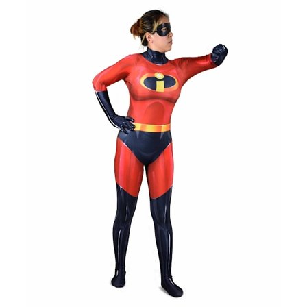 Voksen børn Elastigirl Cosplay Kostume Superhelt til kvinder kids_sai
