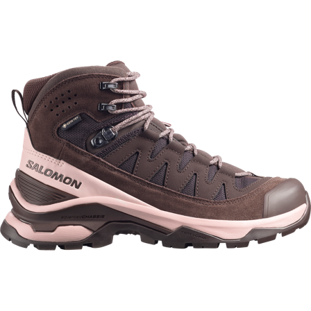 Salomon - Chaussures de randonnée et grande randonnée pour femme Quest Echo GTX W - Black Coffee / Shadow Gray - 43⅓
