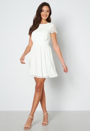 Bubbleroom Occasion Camellia Lace Dress White Klær