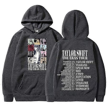 Herre Dame Hettegenser Taylor The Eras Tour Gutter Jenter Gensere Midnight Album Swift Trykk Dame Hette Herreklær Unisex Pullover-Perfet