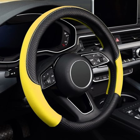 Rattmuff, Universal Passform 15 Tum Mikrofiberläder Bilrattsskydd, Halkfritt