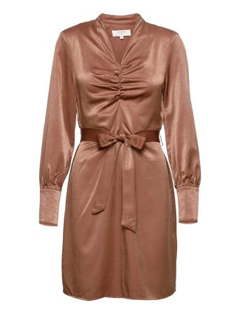 Crsanti Dress Brown Cream