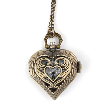 Heart Pocket Fob Watches 4 4