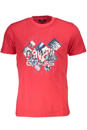 Cavalli Class T-shirt Maniche Corte Uomo Rosso