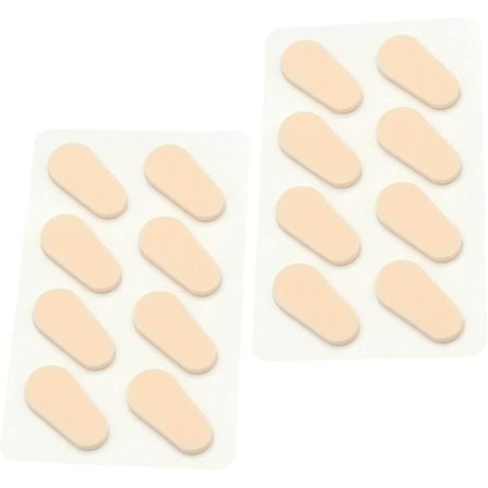 20 par Anti-slip næsepuder, klæbende bløde skumnæsepuder,