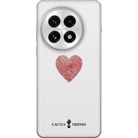 Yhteensopiva Puhelinkuori OnePlus OnePlus 13 Cactus and Friends - Fingerprint Love