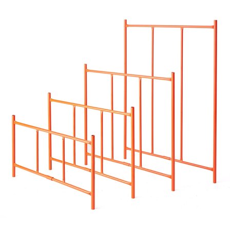 Längsseite für Stahlpalette, H 500 mm