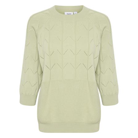Saint Tropez, Mary SZ sweater Zielony, Kobieta, Rozmiar: S
