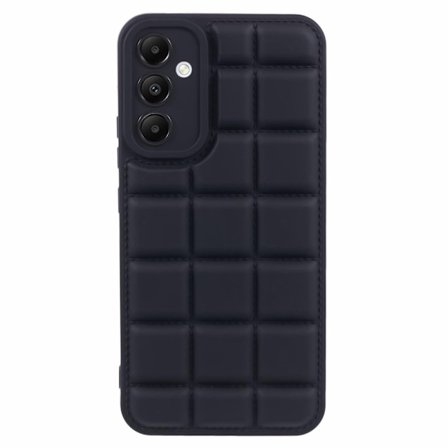 SKALO Samsung A05s 4G Puffer Bumper TPU-suojakuori - Musta