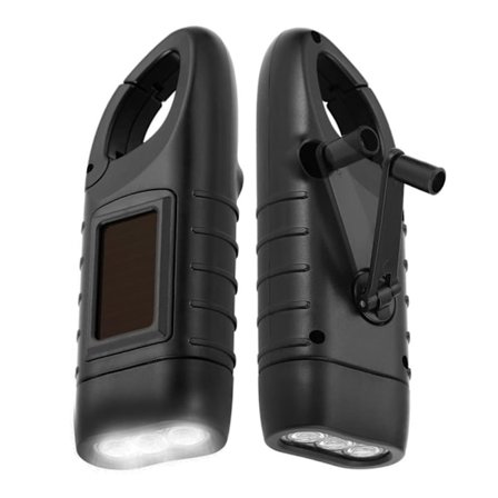 Hätäveivattava radio 10000 mAh:n akkuvarmennuksella