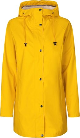 Ilse Jacobsen Women's Raincoat Women rain jackets Yellow 34