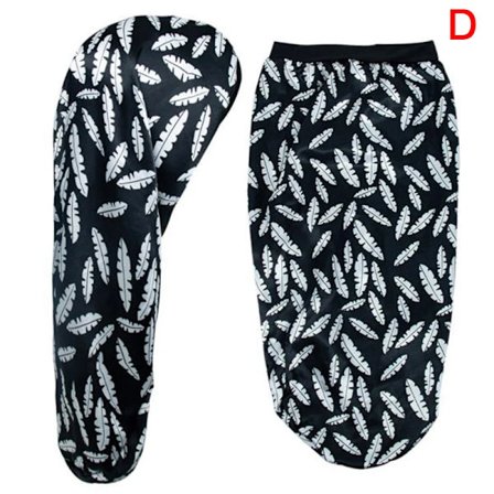 Elastisk satenghette med bred brem, langhåret hatt, sovehatter, omslag, natthette, pleiehette for kvinner, menn, unisexhette