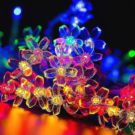 Led-slinga Fe-ljus Utomhus Semesterljus Girlang Batteridriven