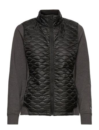 W Cloudspun Wrmlbl Jacket Outerwear Sport Jackets Svart PUMA Golf