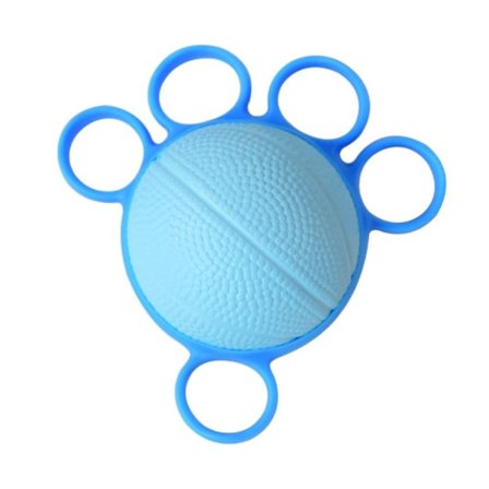 Finger Grip Ball Strength Recovery Trainer Fem fingrar massage