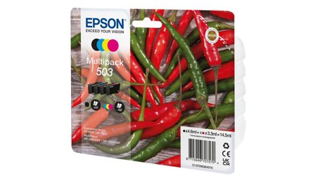 Epson 503 Multipack - 4-pack - svart, gul, cyan, magenta - original - blekkpatron