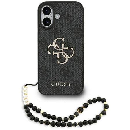 Guess Mobilskal till iPhone 17 4G Strap 4G Classic Logo - Svart