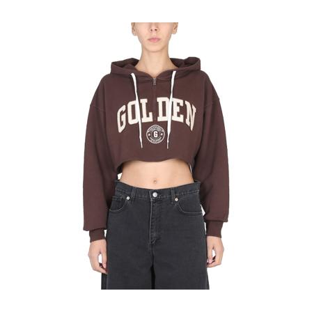 Golden Goose Sweatshirts , Bruin , Dames , Maat: M