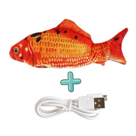 karp leksaker simrobot fisk katt leksaker interaktiv akvarium t