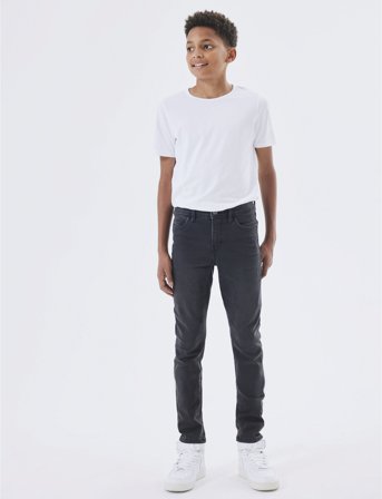 name it Nkmsilas Xslim Jeans 2002-Tx Noos - Black - 164