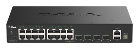 D-LINK 16 Ports GE + 4 Ports 10G SFP+ Smart Managed Switch