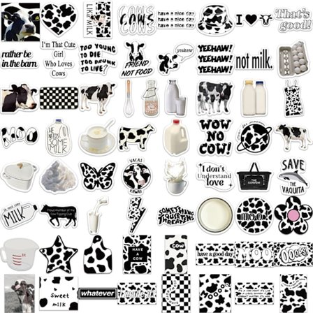 65 Pack æstetiske graffiti vandtætte klistermærker til bærbare vandflasker Dagbog MultiColor