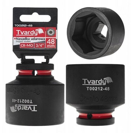 Hylsor - Tvardy hylsor 3/4 6-kant 48 mm CR-MO (4/16)