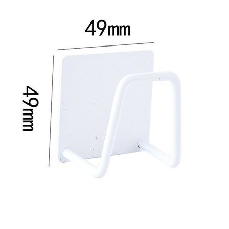 3pcs Kitchen Stainless Steel Sink Sponge Holder Self Adhesive Drainer Drying Rack Kitchen Wall Hooks