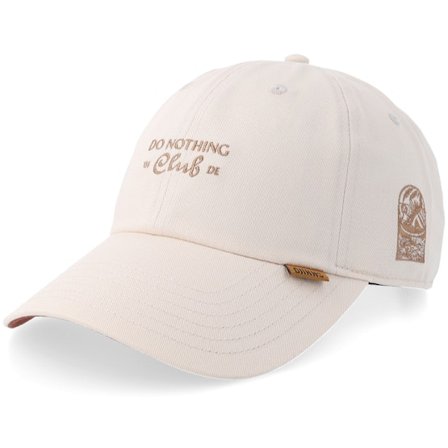 Djinns - Beige unconstructed Caps - Bathing Girl Creme Dad Cap @ Hatstore