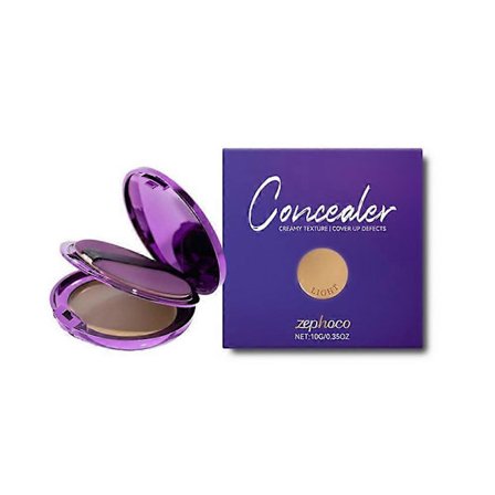 Mjukt matt täckande concealer, fläckdöljande sminkkräm A