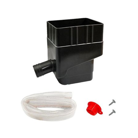 Regnvandsopsamling Nedløbsafleder Regnvandsopsamlingssystem Have Tagrende Sort