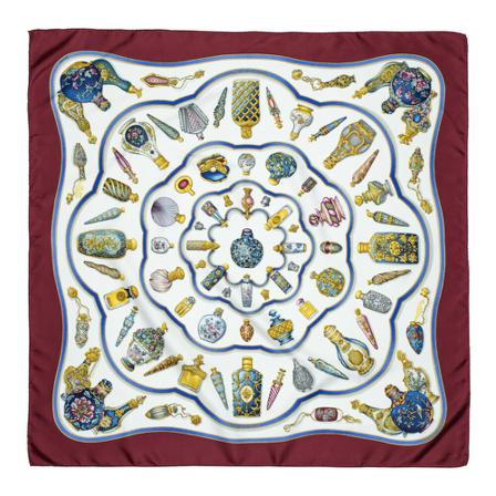 Hermès Vintage, Pre-owned Scarf Rood, Dames, Maat:ONE Size