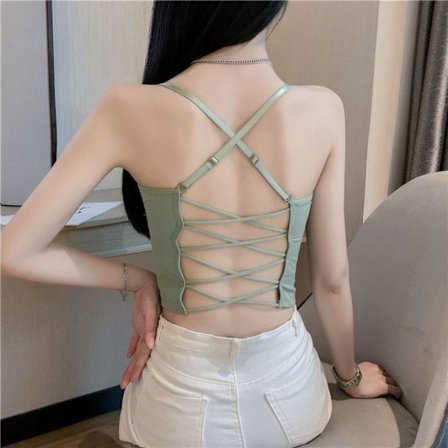 Sport-BH-tröja GRÖN