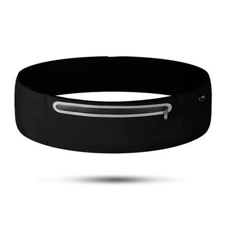 Ultratyndt taljebælte til løb, mænd og kvinder, sport, udendørs, rejser, slankt, vandtæt telefonbæltetaske