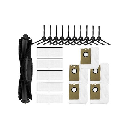 Til Arnagar S8 Pro Robotstøvsuger Hovedsidebørste HEPA-filter Støvsugerpose Mop Klud Rag