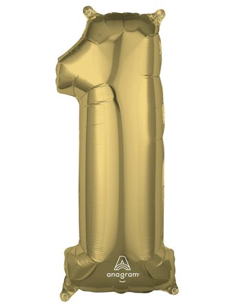 IPK | Number Foil 1 White Gold 66 Cm | 0