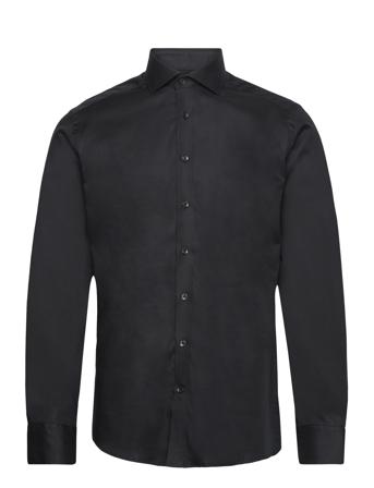 Bs Miles Slim Fit Shirt Bruun & Stengade Black