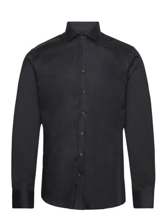Bruun & Stengade Bs Miles Slim Fit Shirt - Black - 39